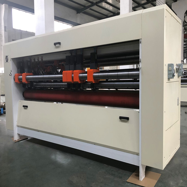 Thin Blade Corrugated Cardboard Automatic Carton Box Making Machine NC Type