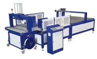 High Speed Inline Carton Strapping Machine With PP Belt Type Strapper Connecting with Folder Gluer Machine