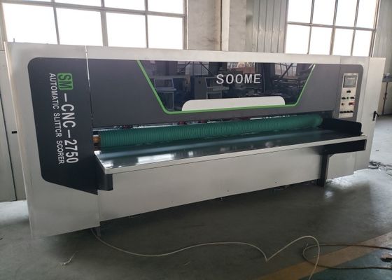 Auto Gap Adjustment Servo Type CNC Thin Blade Slitter Scorer Machine for Cardboard Slitting And Creasing