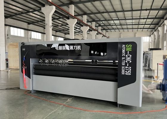 Auto Lead Edge Feeder Computer Automatic Adjustment CNC Thin Blade Slitter Scorer Machine