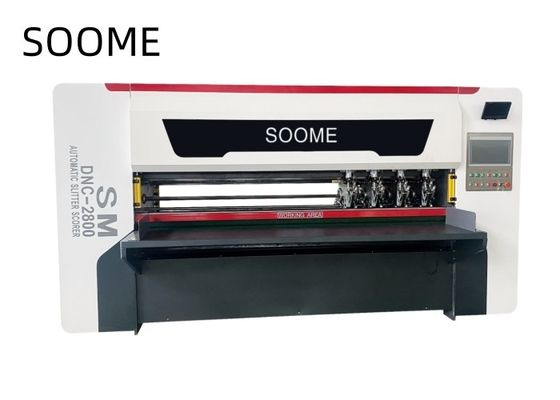 2800/3500Model Manual Feeder DNC Thin Blade Slitter Scorer Machine for Corrugated Packaging