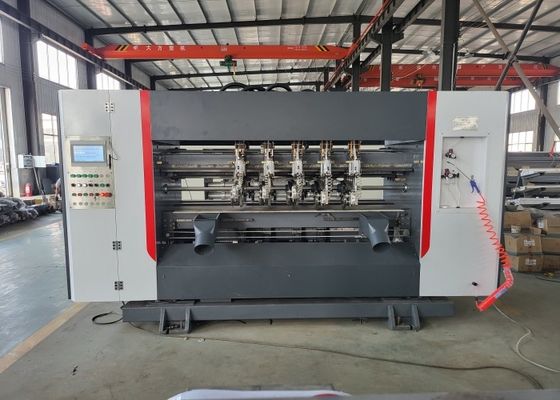 1800/2200 Corrugated Slitter Scorer Machine Inline with Short 3-5s Order Change Time For Production Line