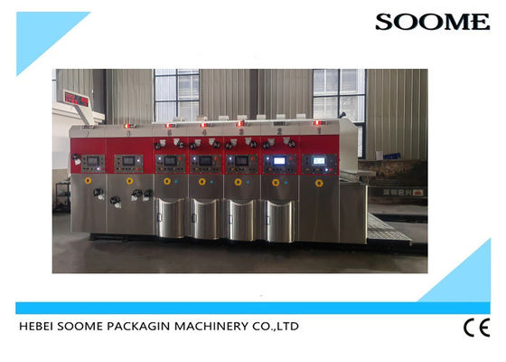 Paper Feeder System Flexo Printer Slotter Die Cutter for Corrugated Carton Box