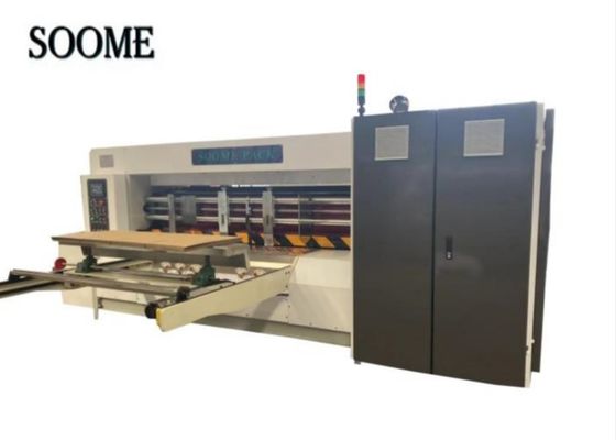 High Accurate Automatic Feeder Rotary Die Cutter For Corrugated Carton Making Slotter Machine