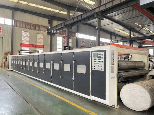 1800mm High Speed Corrugated Cardboard Production Line Box Making Line