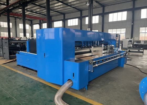 Auto Feeder Computer Control Tungsten Steel Blade Thin Blade Slitter Scorer Machine With Stacker