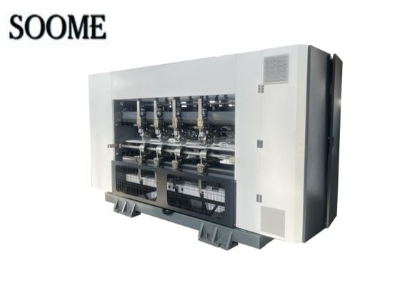 Economic Type Computer Control Inline Thin Blade Slitter Scorer Machine For Corrugated Paperboard Production Line
