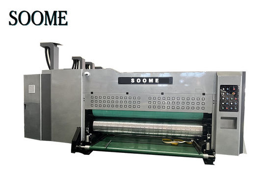 Corrugated Box Flexo 1 Color Printer Slotter Die Cutter For Pizza Box Making
