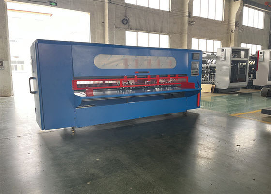 7KW Cutting Thin Blade Slitter Scorer Machine For Corrugated Paper Production Line