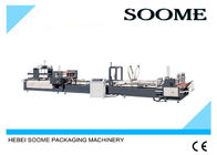 High Efficiency Box Folding And Gluing Machine Commerical CE Certification