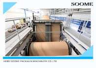 Corrugated Paper Sheets Carton Production Line Electric Driven Type 380V / 50HZ