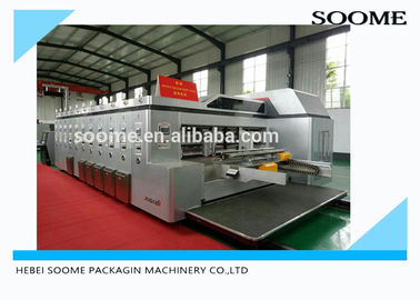 High Definition Flexo Printer Slotter Die Cutter Vuccum Transfer Paper Machine