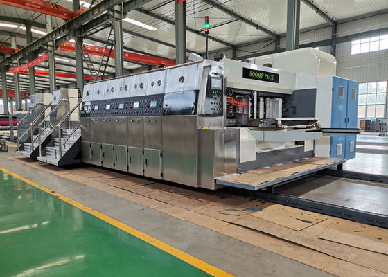 Full Vacuum Suction 2800mm Die Cut Printing Machine With Servo Motor