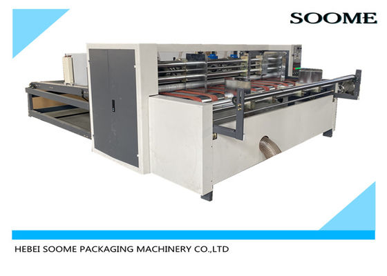 2200mm Carton Making Thin Blade Slitter Scorer Machine With Counter Stacker