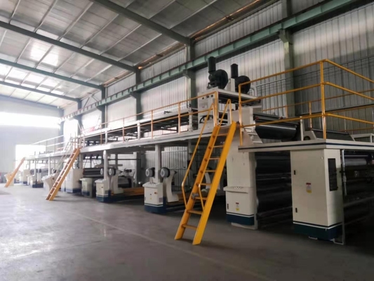 Carton 250m/Min Corrugated Cardboard Production Line Automatic Grade