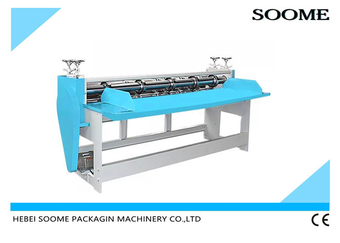380v 2500 Type Slitter Scorer Machine Corrugated Cardboard