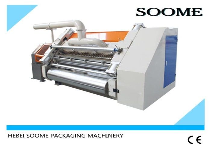 Single Ply Corrugated Cardboard Production Line Electric Control 380V 50Hz