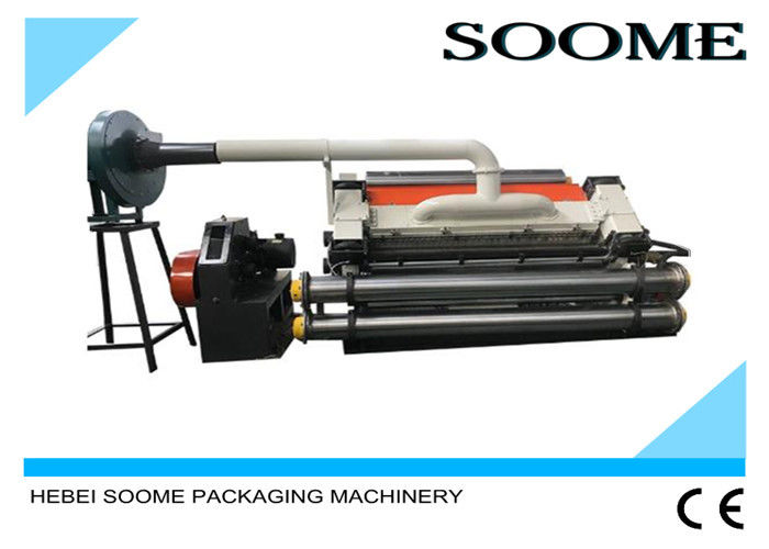 High Speed Single Ply Corrugated Cardboard Making Machine With Resin Sand Casting