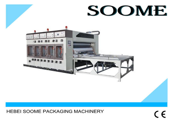 Corrugated Cardboard Flexo Printer Slotter Die Cutter Rotary Die Cutting Machine