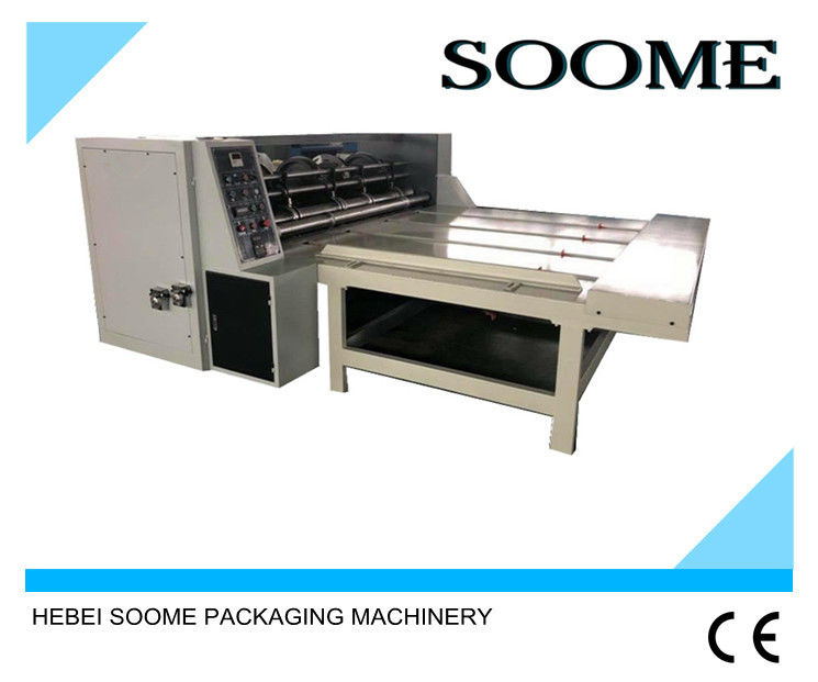 Semi Auto Rotary Slotting Machine With 4 / 5 Blades / RS4 Color Customized