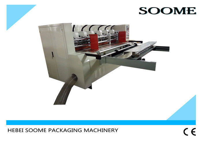 Vacuum Feeding Thin Blade Slitter Scorer Machine Automatic Creasing With Pre Creaser