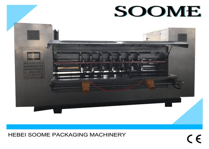 Energy Saving Thin Blade Slitter Scorer Machine With 3 Switched Scorer Ways
