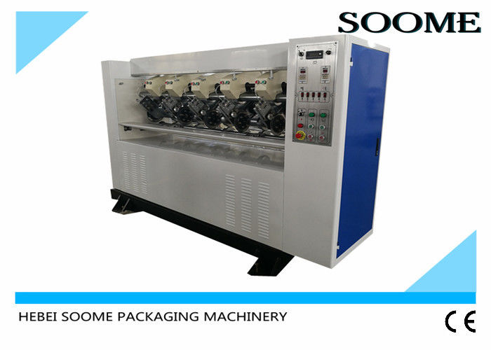 Electrical Thin Blade Slitter Scorer Machine Correction Type 80 M/Min