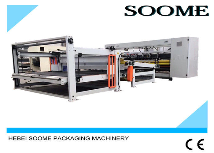 High Efficiency Corrugated Slitter Machine With Stacker Paper Collection