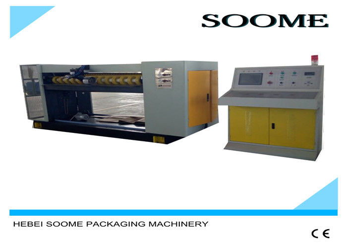 SS 304 Corrugated Board Cutting Machine , Auto Rotary Die Cutting Equipment