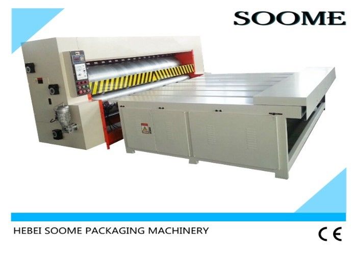 Multi Function Creasing Die Cutting Machine Chain Rotary Roller Economical Type