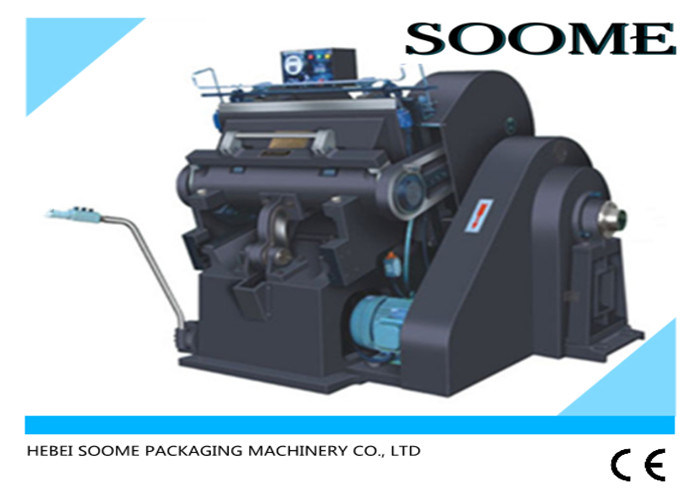 2.2KW Manual Die Cutting Press Machine , Industrial Die Cutting Machine