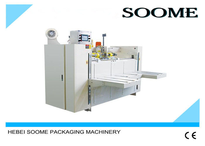 Single Piece Carton Box Stitching Machine , Electric Type Auto Stitching Machine