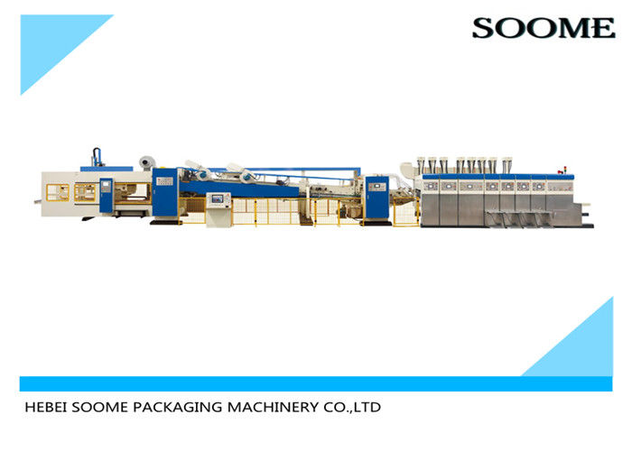 FFG Inline Automatic Corrugation Machine Printer Die Cutter Slotter Stacker Strapper