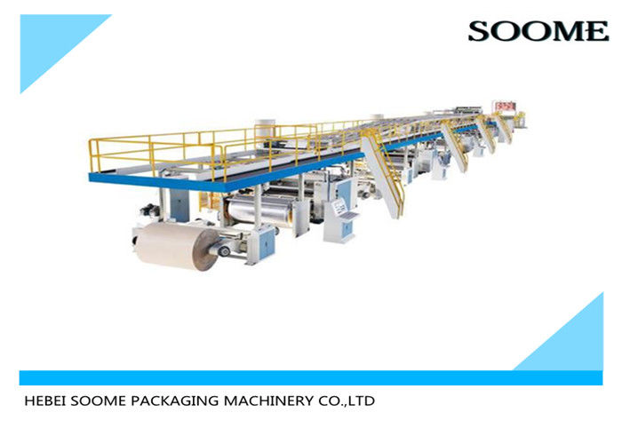 Fully Automatic Corrugated Box Production Line 5 Ply Corrugation Machine