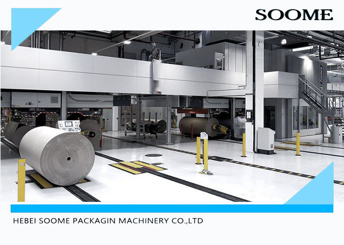 Corrugated Carton Production Line Corrugated Cardboard Production Line Double Corrugated Cardboard