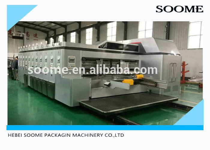 Oil Coating Printing Slotting Die Cutting Machine 5 Color Printing Machine