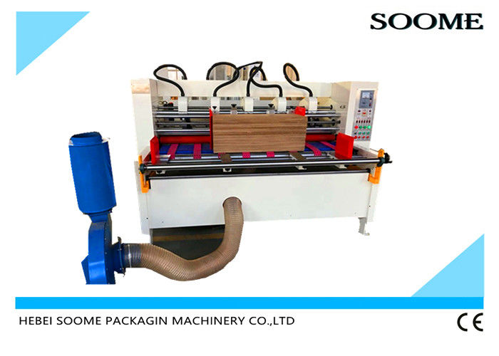 Belt Feeder Automatic Corrugation Machine Electric Slitter Scorer Machine With Stacker