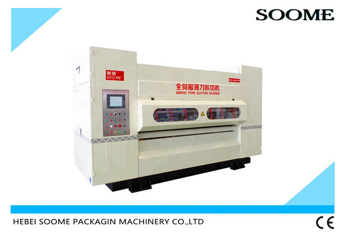 NC Slitter Scorer Pressure Line For Cutting Corrugated Paperboard Machine