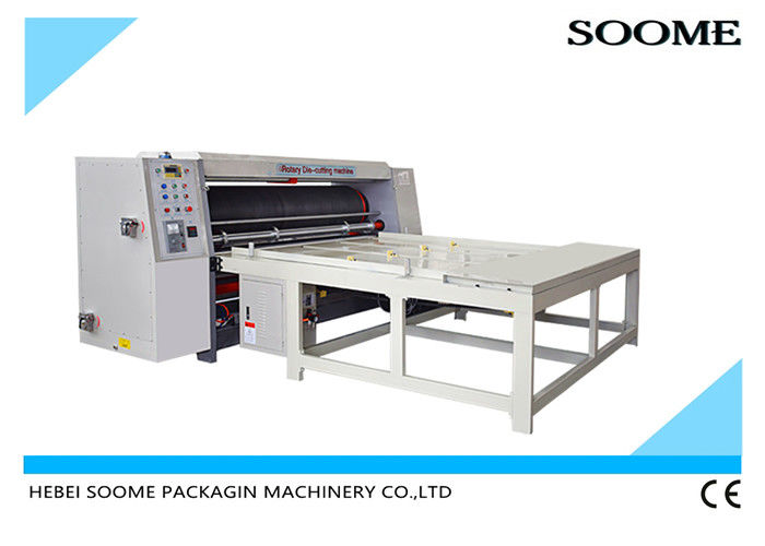 2000 type Chian Feeding Creasing Die Cutting Machine Making Corrugated Carton Box
