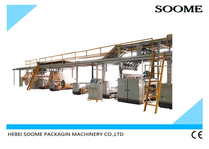 5 Layer Line Corrugated Carton 180m / Min Automatic Corrugation Machine
