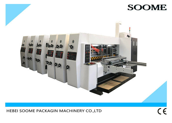 Plc Scream Diameter 380 1224 Type Rotary Die Cutting Machine For Corrugated