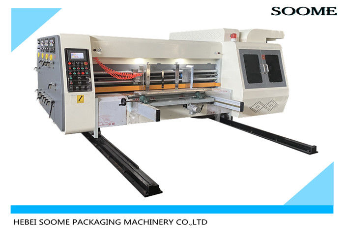 1 Color 180pcs/Min Automatic Flexo Printer Slotter Die Cutter For Small Carton Box