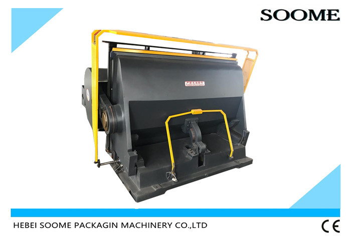 1200 Type Pneumatic Die Cutting And Creasing Machine Carton Paperboard Platten