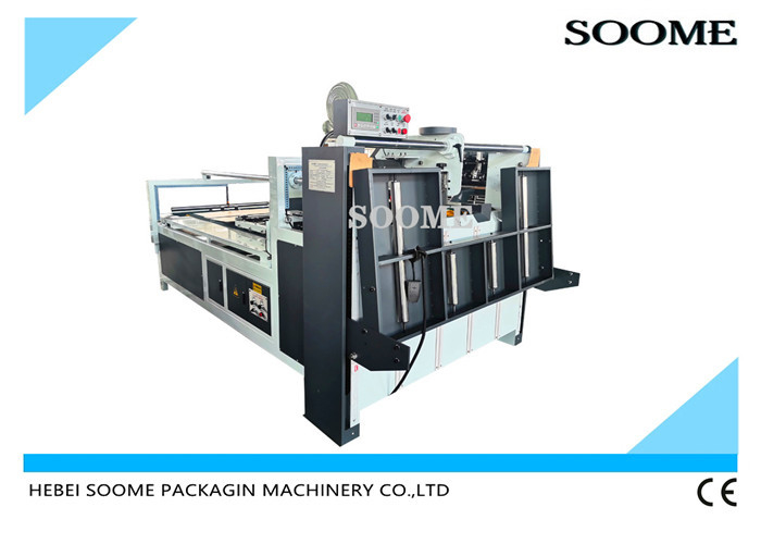3 5 7 Ply Carton Folder Gluer Machine Corrugated Box Semi Auto