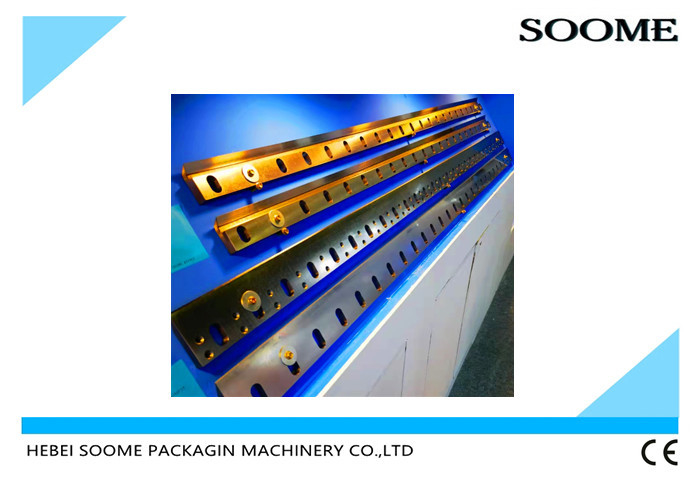 Width 1400-2200mm Corrugated Automatic Machine Spiral Cut Off Blade Knife Cross Cut Carton