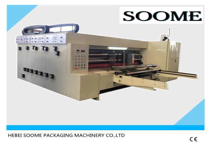 High Speed Corrugated Flexographic Printing Machine Die Cutting ...