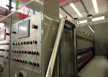 Steel Flexo Printer Slotter Die Cutter , Corrugated Box Printing Machine