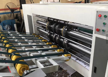 High Precision Flexo Printer Slotter Die Cutter ,  Print And Cut Machine