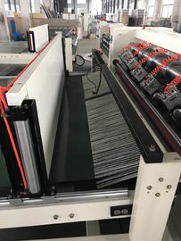 Manual Control Cardboard Creasing Machine Vacuum Suction For Long Paper Slitting