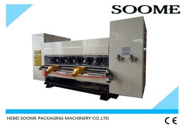 NC Type Thin Blade Slitter Scorer Machine For Cutting Creasing Cardboard